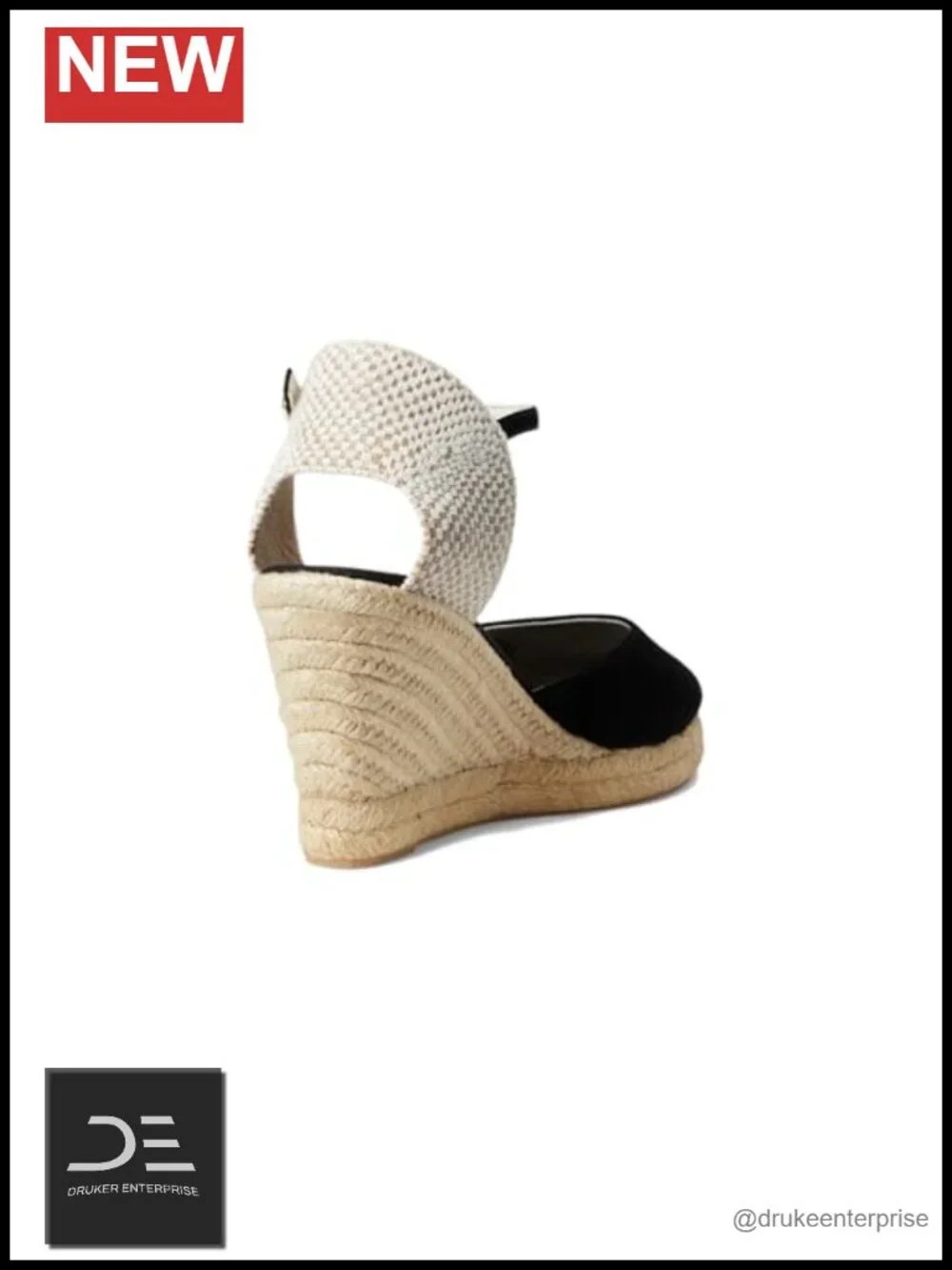 Soludos Marseille Wedge Espadrille Suede Ankle Strap Wedges